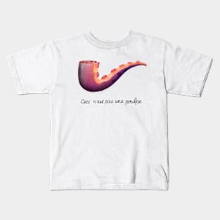 Ceci n'est pas une poulpe Kids T-Shirt